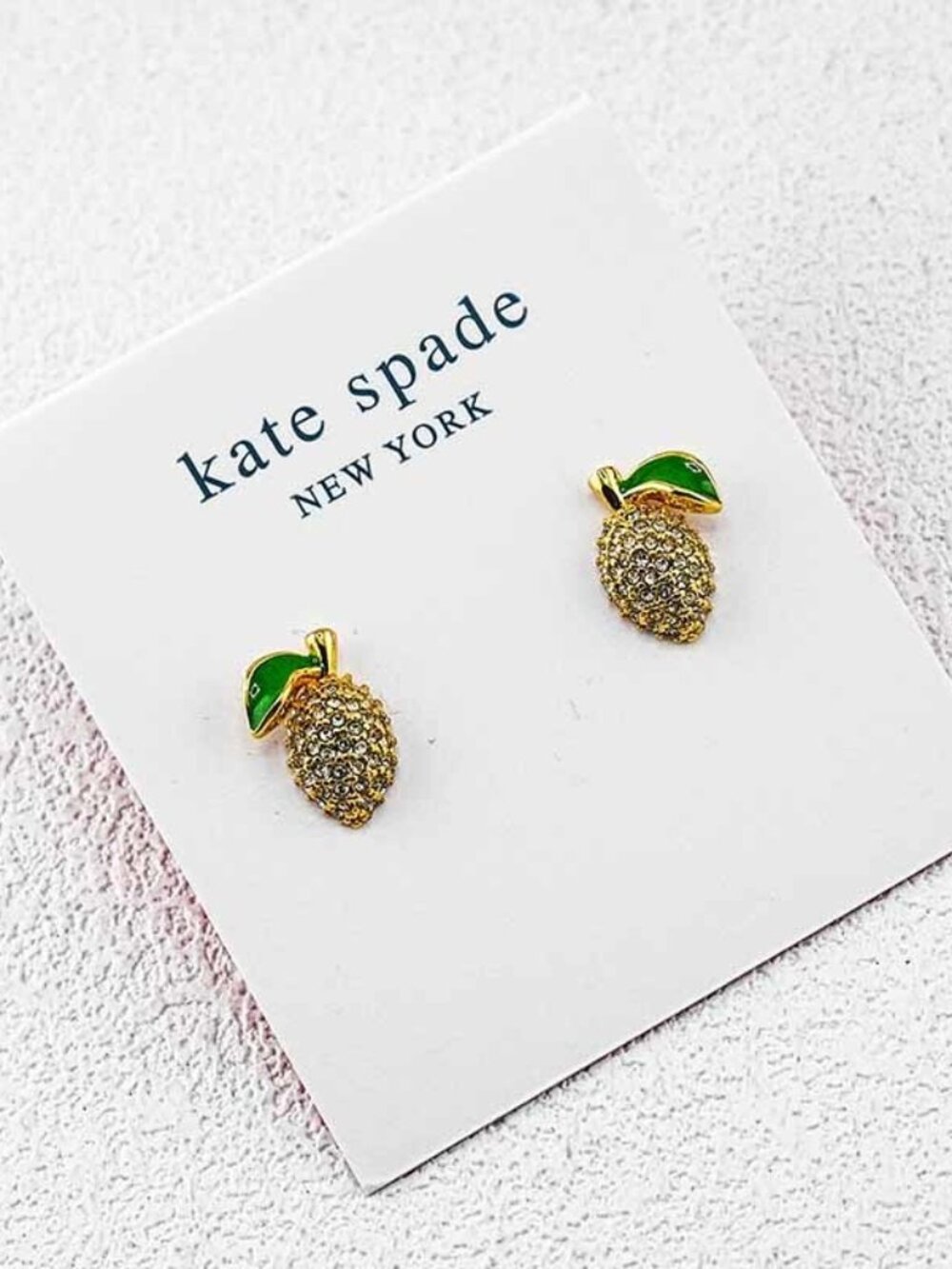Kate Spade Grapefruit Stud Earrings - Picture 3 of 5